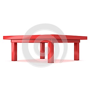 Red Table 3D