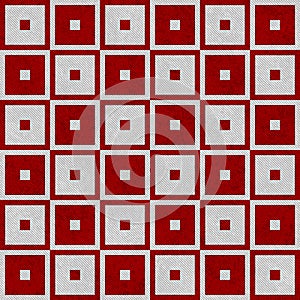 Red Tapestry Square Textured Fabric Background