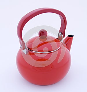 Red Tea Kettle