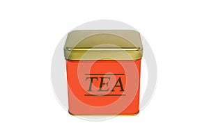 Red Tea tin