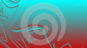 Red and Teal Gradient Swirl Abstract Background image