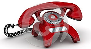 Red telephone