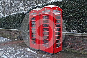 Red Telephone Booths