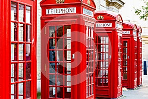 Red Telephone Booths