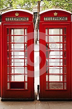 The red telephone box, a telephone kiosk for a public telephone designed by Sir Giles Gilbert Scott, was a familiar sight on the