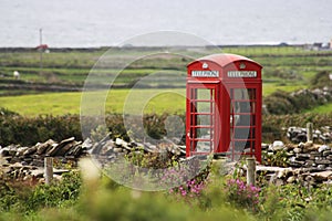 Red Telephone cabin photo