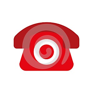 Red telephone helpline online shopping logistic