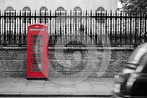 Red Telephone Post