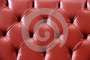 Red Texture Leather for background. Repeat pattern