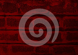 Red textured stone wall background