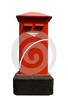 Red Thai post box