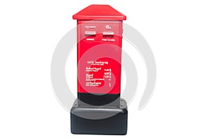 Red Thai postbox