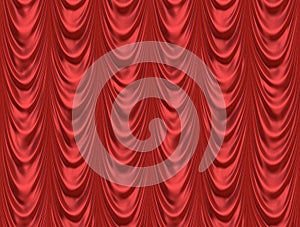 red theatre cinema curtains