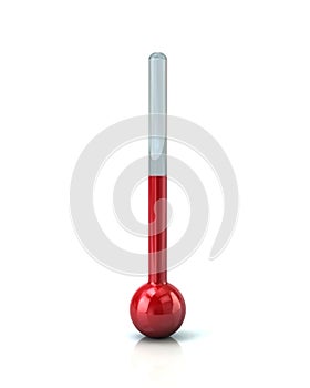 Red thermometer icon