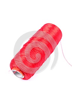 Red thread spindle photo