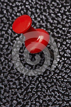 Red thumbtack photo