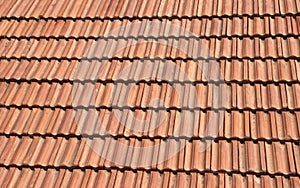 Red tile roof