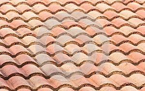 Red tile roof