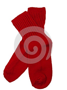 Red Toddler Socks