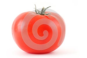 Red Tomato on White