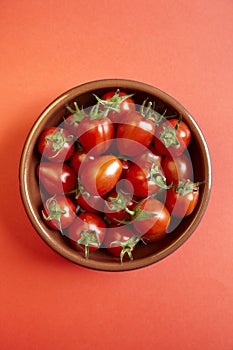 Red Tomatoes in a bowl