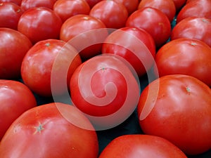 Red Tomatoes, Fresh Tomato For Sale At A Farmers Market