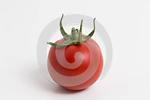 Red tomatos in a row