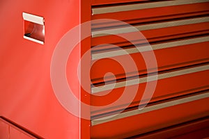 Red Toolbox Detail