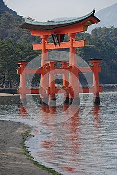 Red torii gate