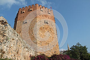 Red Tower in Alanya - Turkey