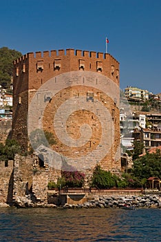 Red Tower in Alanya - Turkey