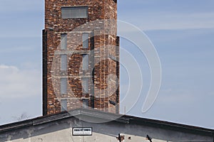 Red Tower of Death, UNESCO site  national monument in Dolni Zdar near Ostro