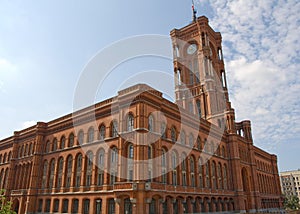 The Red Town Hall (German: Rotes Rathaus) - Berlin