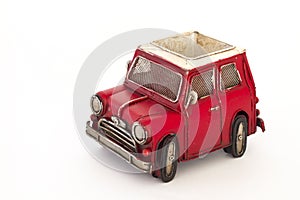 Red toy car photo