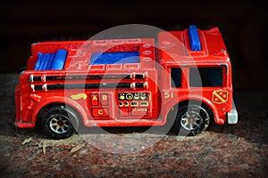 Red Toy Firetruck