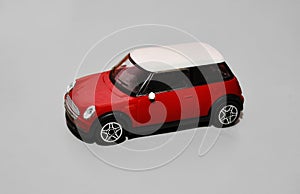 Red toy mini car