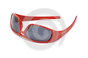 Red toy sunglasses