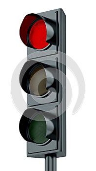 Red traffic light