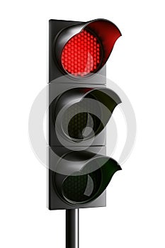 Red traffic light