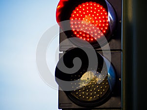 Red trafic light