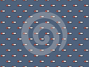 Red transportation truck background - high res 8 bit seamless pattern