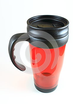 Red Travel Mug