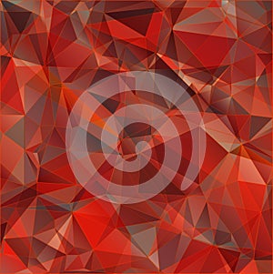 Red Triangle Abstract Background