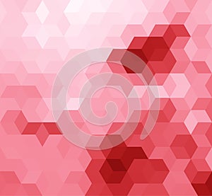 Red Triangle Abstract Background