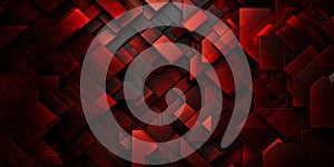 Red triangular abstract background, Grunge surface, 3d Rendering