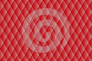 Red triangular seamless pattern. Bright geometric vector background. Decorative backdrop. Easy to edit design template
