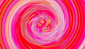 Red twirl circular wave