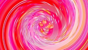 Red twirl circular wave Background.