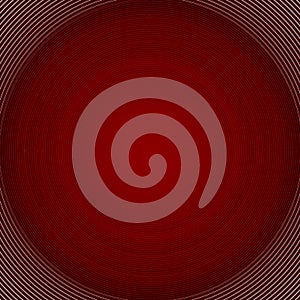 Red twirl circular wave Background.