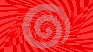 Red twirl wave pattern abstract for background, optical wave twirl red color, hypnotic concept, dynamic motion curve of lines